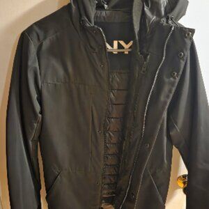 DKNY 3-in-1 Soft Shell with Removable Puffer Inner Jacket & Hood